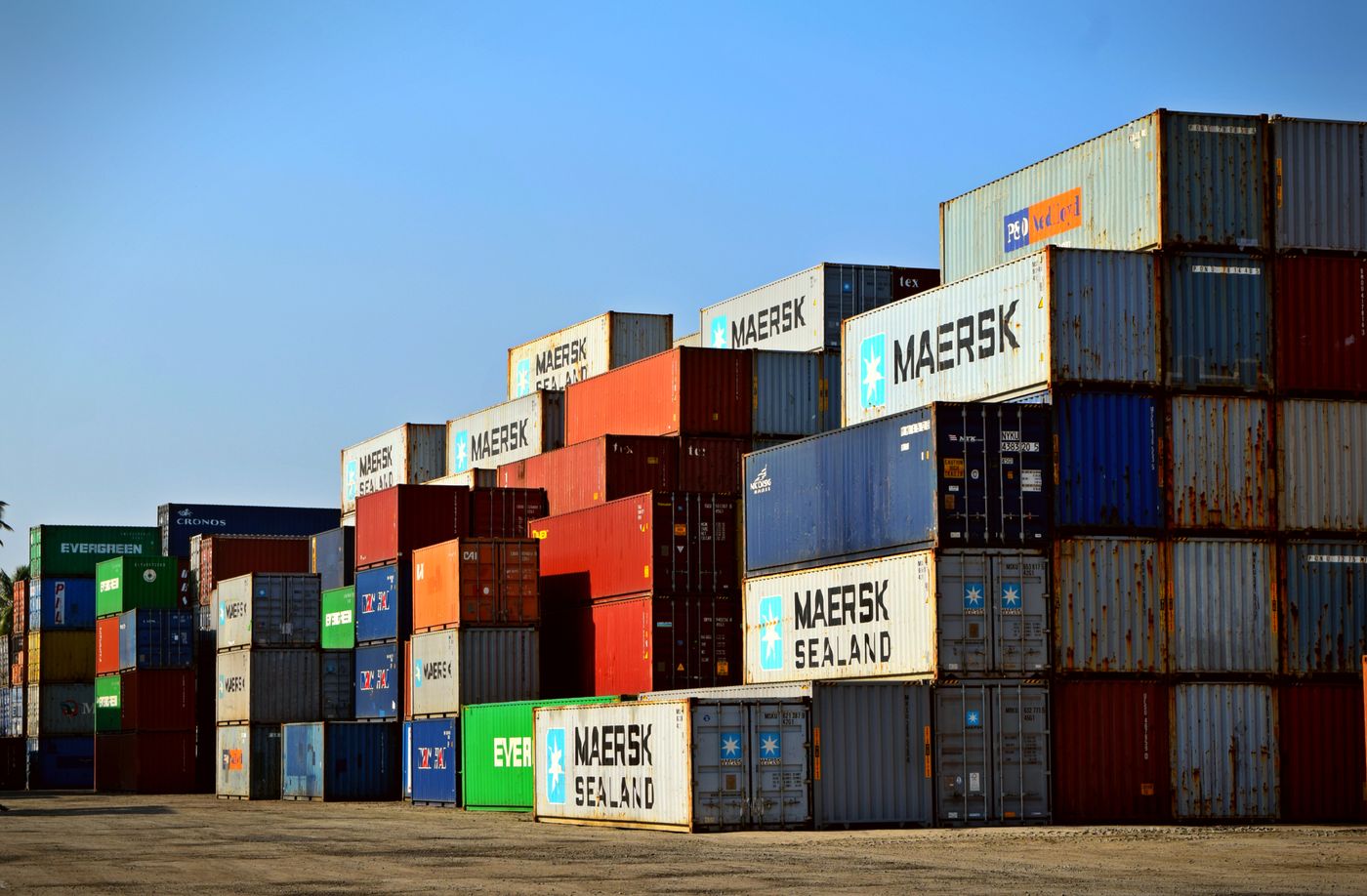 Container port serving Middle East and Africa trade routes